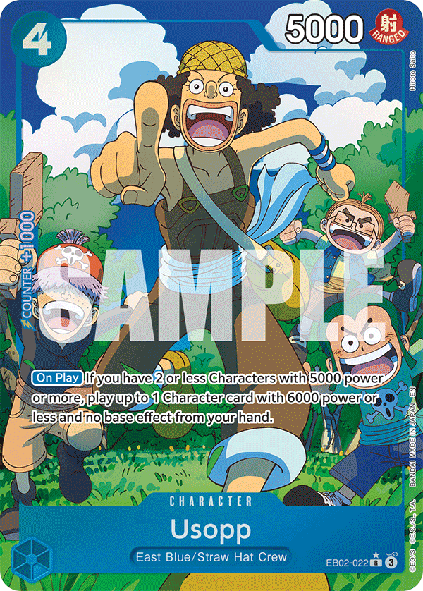 Usopp One Piece card