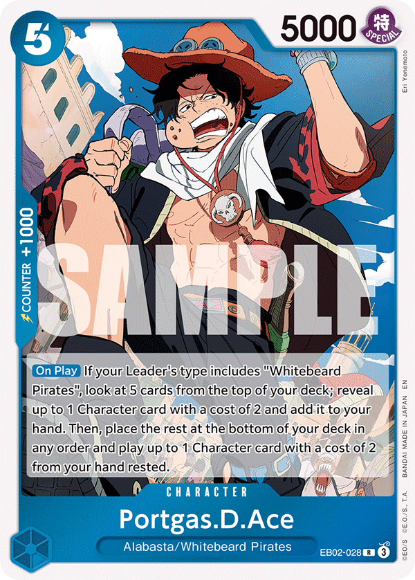 Portgas.D.Ace One Piece card