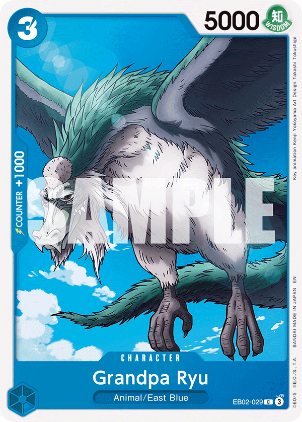 Grandpa Ryu One Piece card