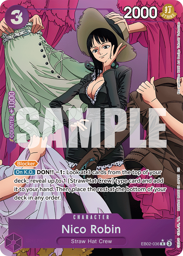 Nico Robin One Piece card