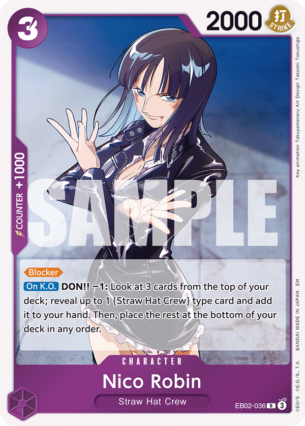 Nico Robin One Piece card