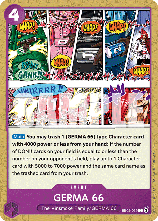 GERMA 66 One Piece card