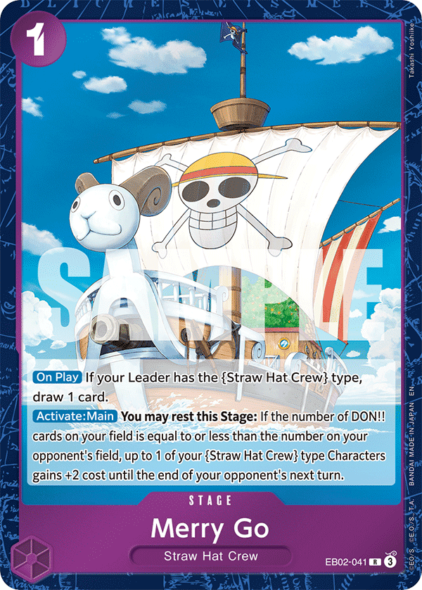 Merry Go One Piece card