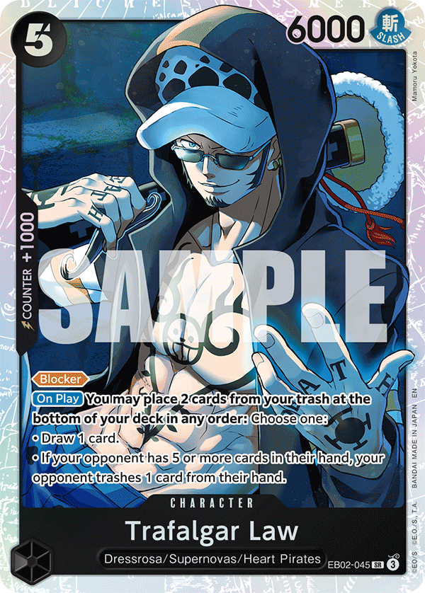 Trafalgar Law One Piece card