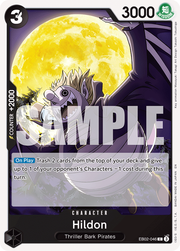 Hildon One Piece card