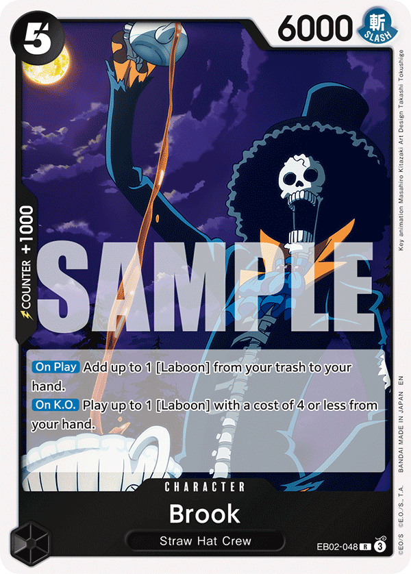 Brook One Piece card
