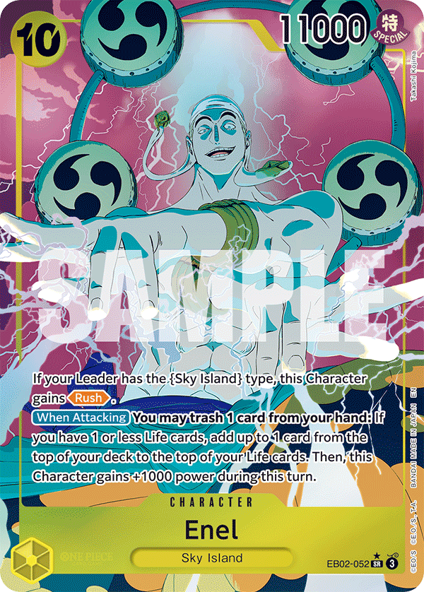 Enel One Piece card