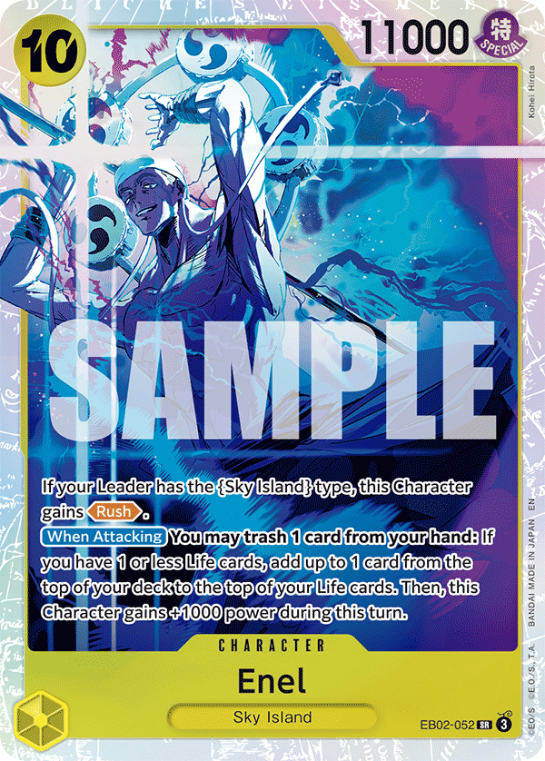 Enel One Piece card