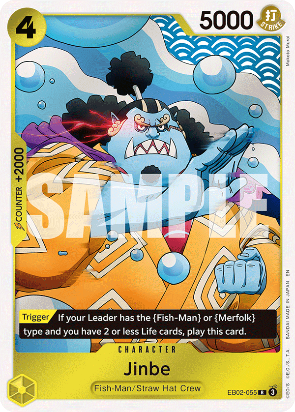 Jinbe One Piece card