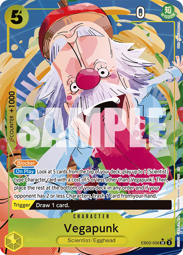 Vegapunk One Piece card