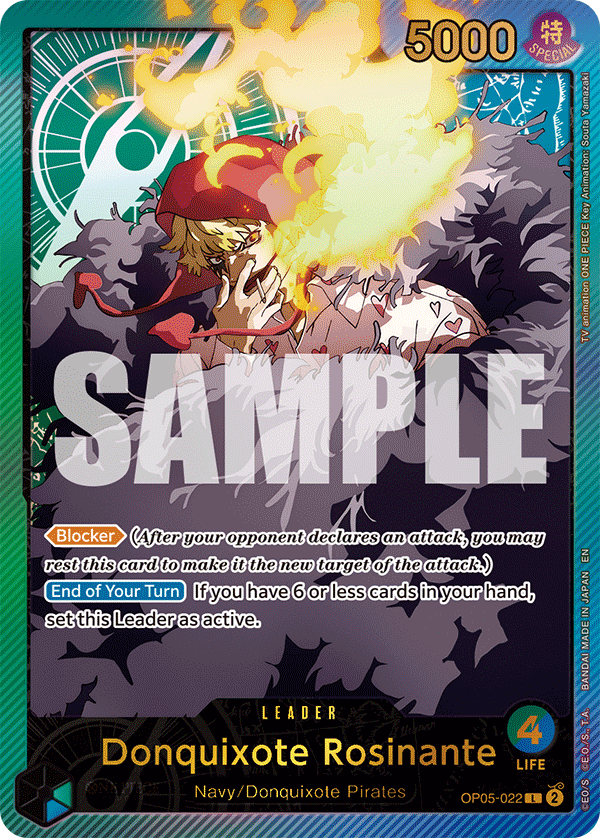 Donquixote Rosinante One Piece card