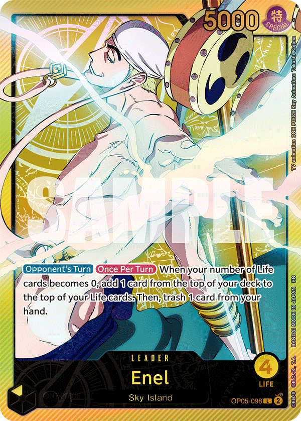 Enel One Piece card