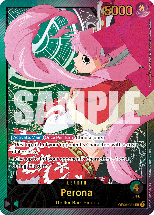 Perona One Piece card