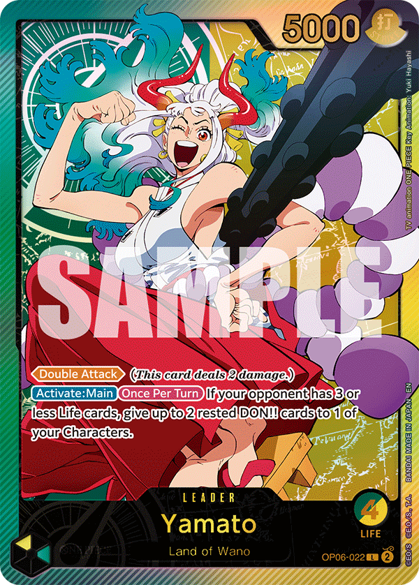 Yamato One Piece card