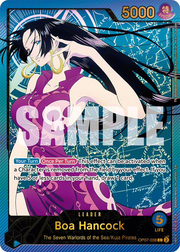 Boa Hancock One Piece card