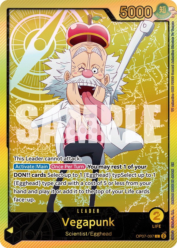 Vegapunk One Piece card