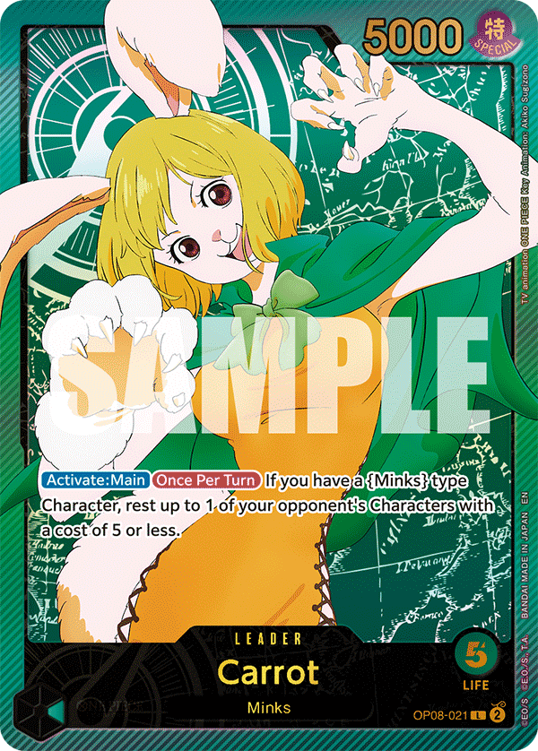 Carrot One Piece card