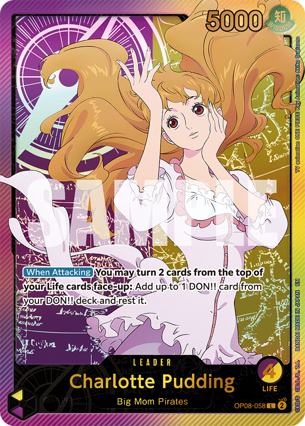 Charlotte Pudding One Piece card