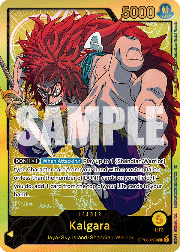 Kalgara One Piece card