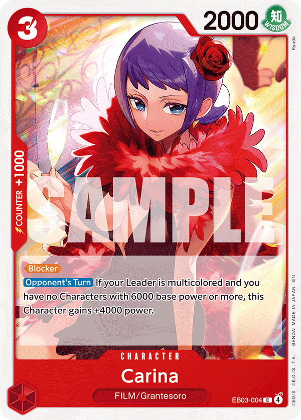 Carina One Piece card