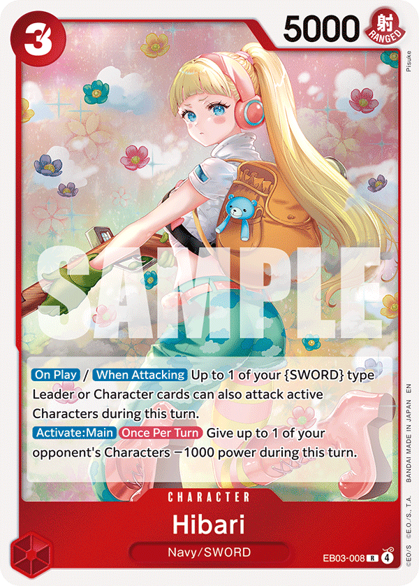 Hibari One Piece card