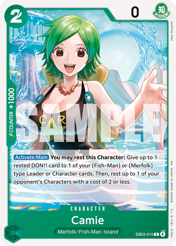 Camie One Piece card