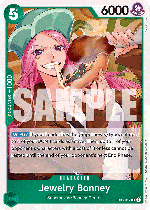 Jewelry Bonney One Piece card