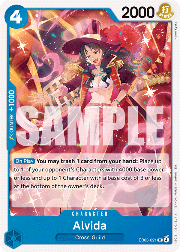 Alvida One Piece card