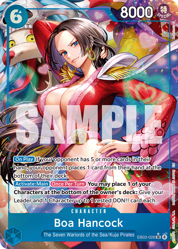 Boa Hancock One Piece card