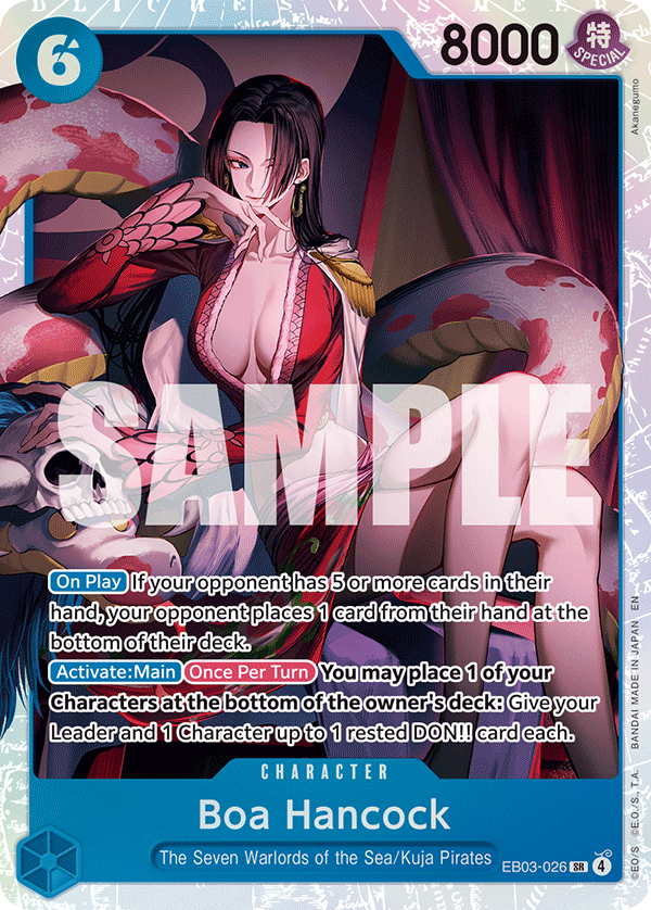 Boa Hancock One Piece card