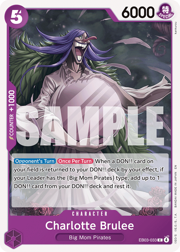 Charlotte Brulee One Piece card