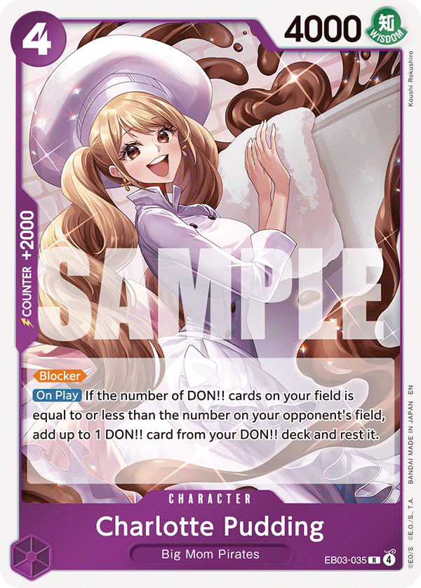 Charlotte Pudding One Piece card