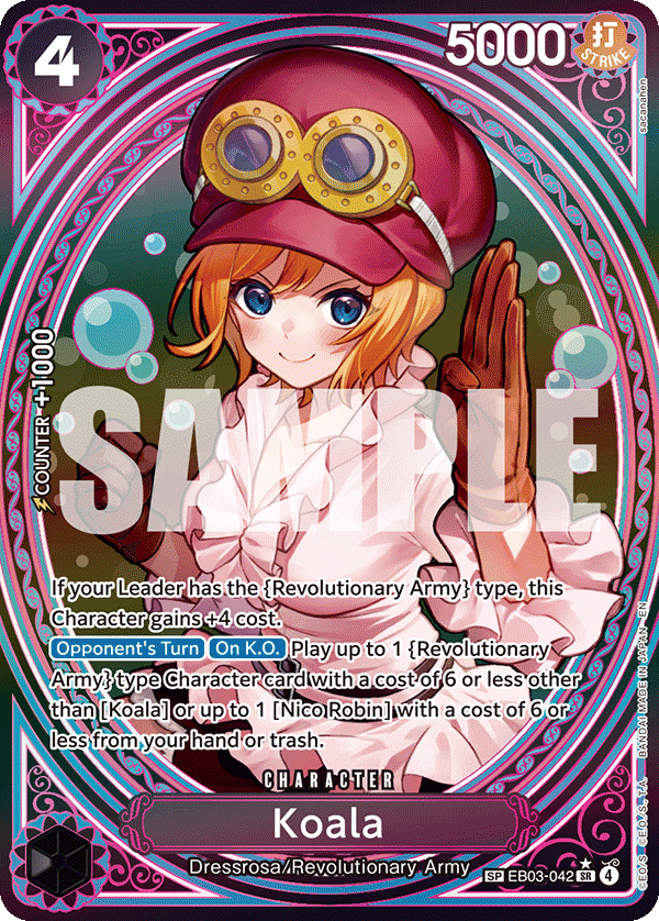 Koala One Piece card