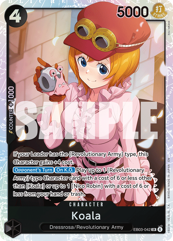 Koala One Piece card