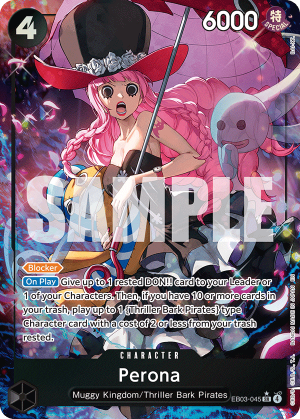Perona One Piece card