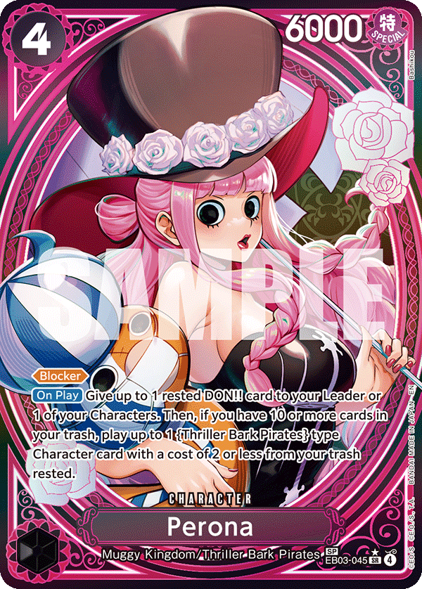 Perona One Piece card