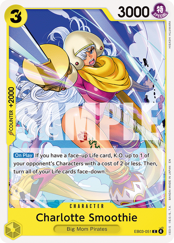 Charlotte Smoothie One Piece card
