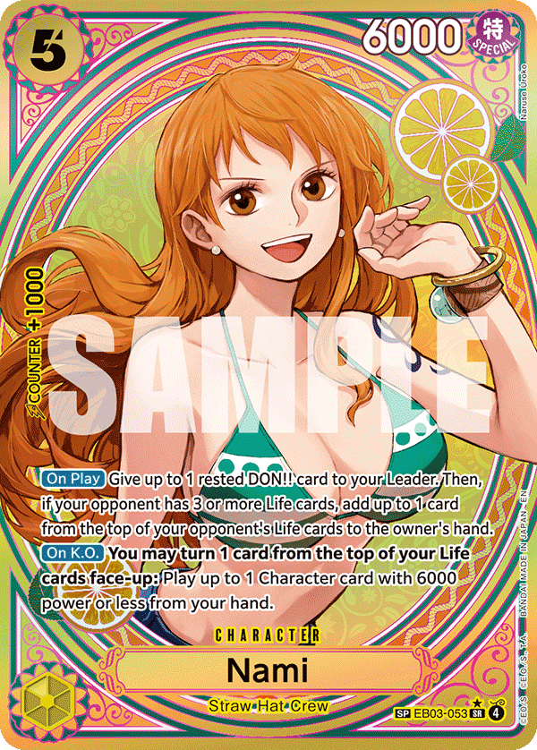 Nami One Piece card