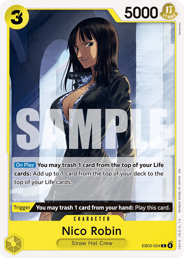Nico Robin One Piece card