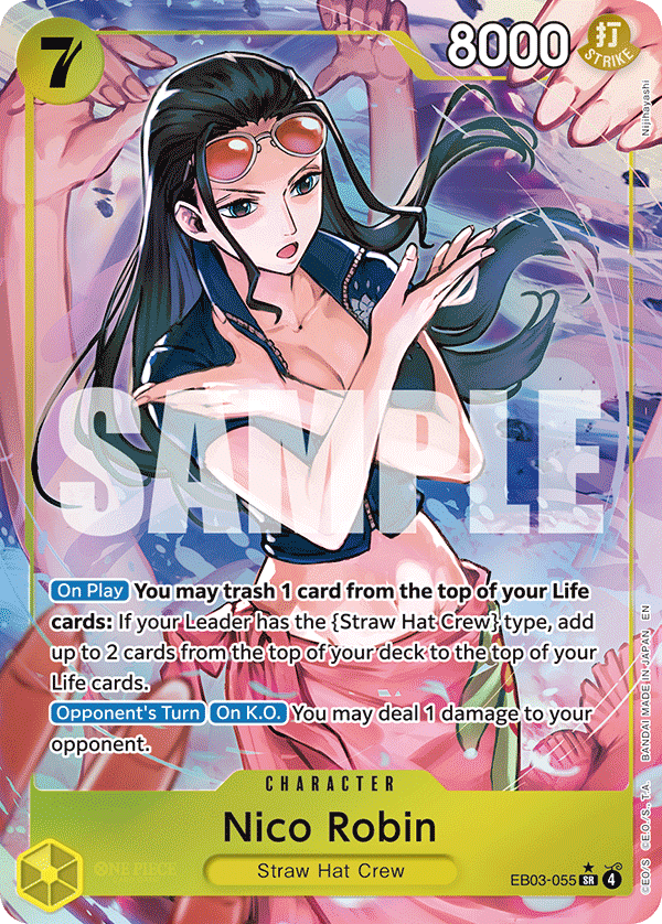 Nico Robin One Piece card