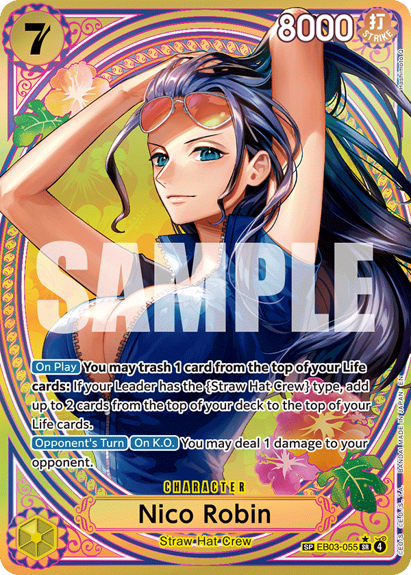 Nico Robin One Piece card