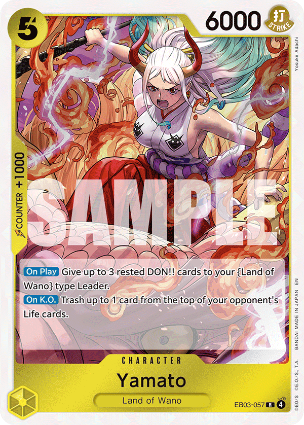 Yamato One Piece card