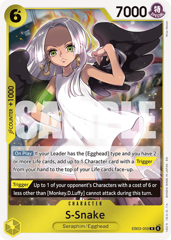 S-Snake One Piece card