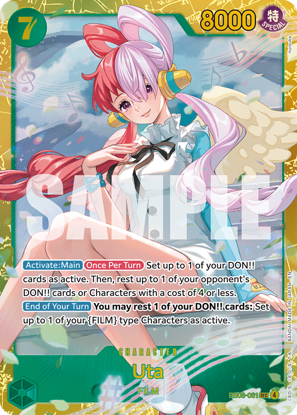 Uta One Piece card