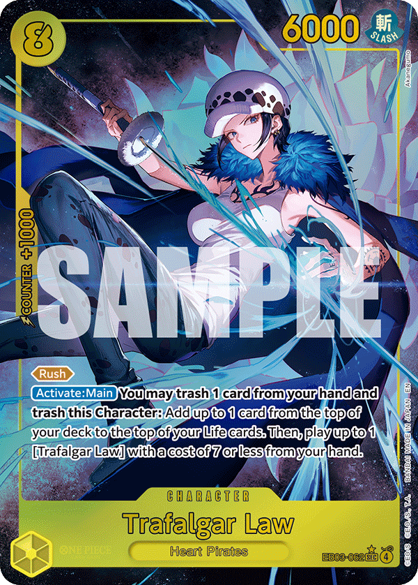 Trafalgar Law One Piece card