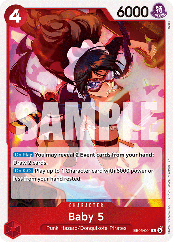 Baby 5 One Piece card
