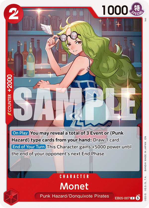 Monet One Piece card