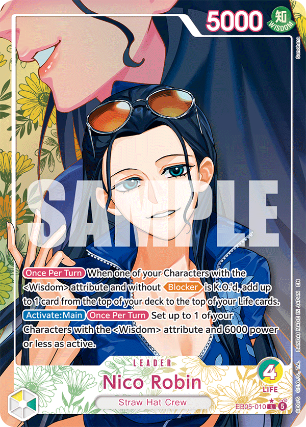 Nico Robin One Piece card