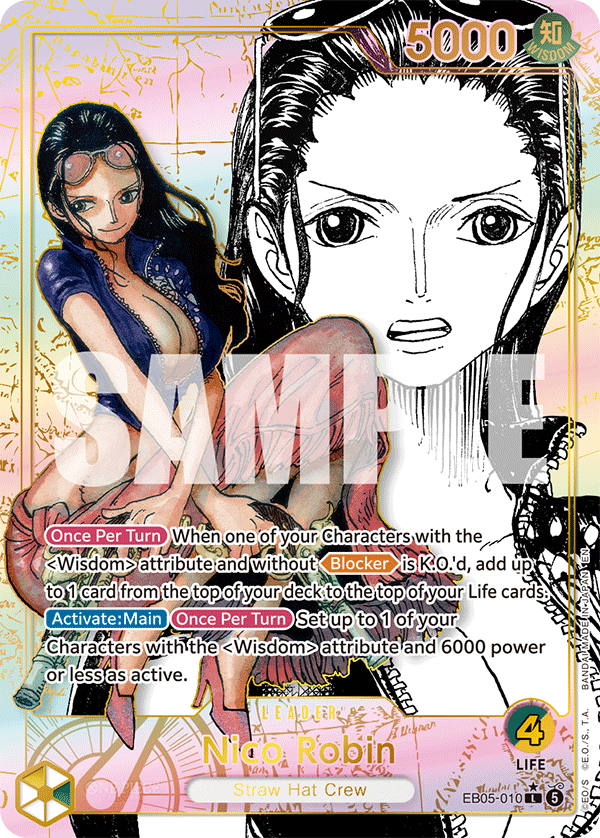 Nico Robin One Piece card