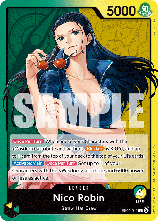 Nico Robin One Piece card